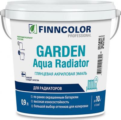 Эмаль для радиаторов Garden Aqua Radiator база C бесцветная глянцевая акриловая 0,9 л