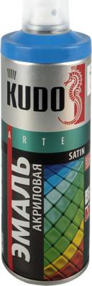 Эмаль аэрозоль акриловая сатин RAL 5015 голубая 520 мл ku-0a5015 – фото 8