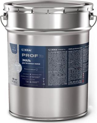 Эмаль для бетонных полов износостойкая быстросохнущая Prof It 15 кг RAL 7040 серое окно