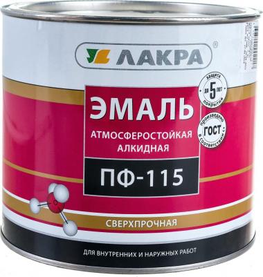 Эмаль ПФ-115, 2 кг, коричневая