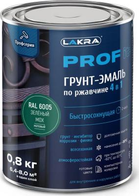 Грунт-эмаль по ржавчине 4 в 1 ЛА-00001595