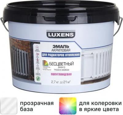 Эмаль для радиатора полуглянцевая цвет прозрачный база C 2.7 кг