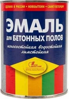 Эмаль для бетонных полов износостойкая водостойкая 1 л серая матовая – фото 4