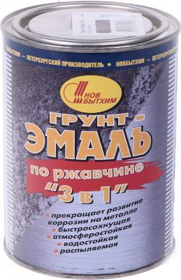 Грунт-эмаль по ржавчине 3 в 1, 20 л, красно-коричневая 4601147112548 – фото 1