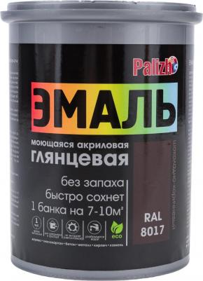 Акриловая эмаль глянцевая 602 темно-коричневая 1кг 1/6 – фото 10