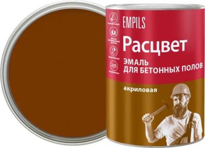 Эмаль для пола 0.9 кг цвет коричневый