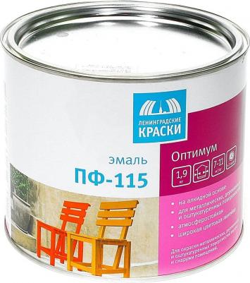 Эмаль ПФ-115 (700001539) св.серый 1.9л – фото 2