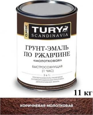 Молотковая грунт-эмаль по ржавчине МС-102