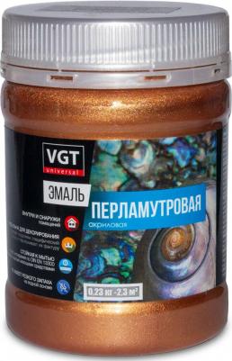 Эмаль декоративная перламутровая Быстросохнущая, Полуглянцевое покрытие, 0.23 л, бронза – фото 8