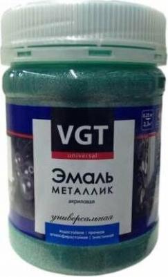 Эмаль ВД-АК-1179 Металлик универсальная изумруд 0.23 кг – фото 2