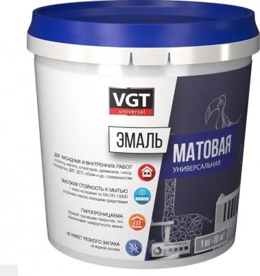 Эмаль ВД-АК-1179 универсальная матовая супербелая 3кг 48 259 – фото 9