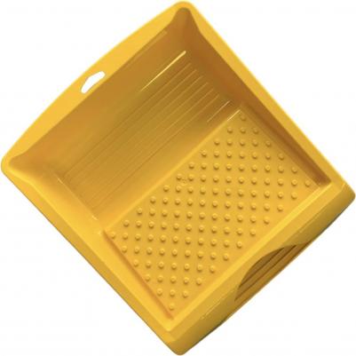 Ванночка для краски 310х270х80мм для валиков до 180 мм желтая, Ван.29*26