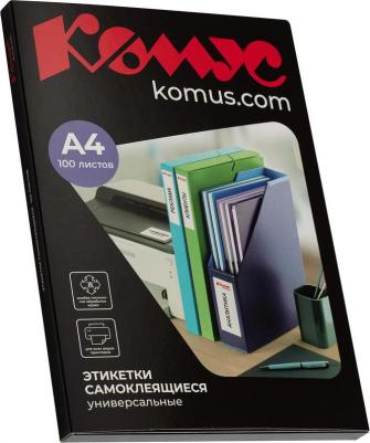 Этикетки самоклеящиеся голубые 210x297 мм – фото 5