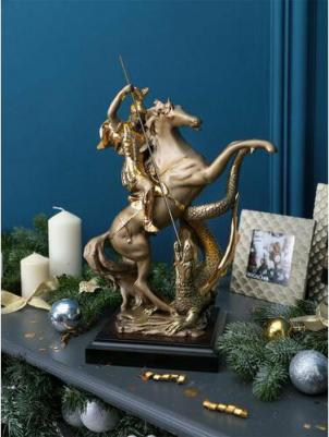 Статуэтка-скульптура Георгий Победоносец – фото 2