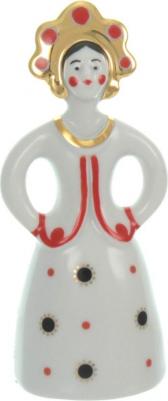 Статуэтка.. Матрешка-невеста (в красном платье)
