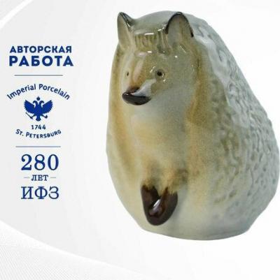 Скульптура.. Ежик. Высота 7,9 см – фото 2