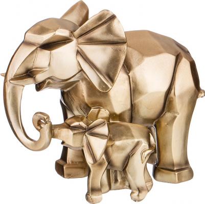 Статуэтка "Два слона" 21*15*20 см. серия "Оригами" Lefard_146-1636