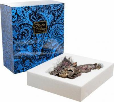 Венецианская маска "Бабочка" (bronze) WS-356 – фото 1