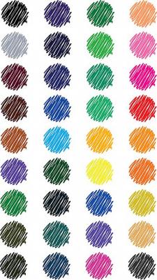 Фломастеры "Жил-был кот", 36 цветов, смываемые – фото 1