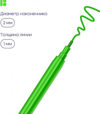 Фломастеры Жил-был кот смываемые 24 цвета – фото 13