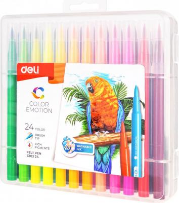 Фломастеры 24 цвета Color Emotion (EC10324) ISBN 6935205309587 – фото 1