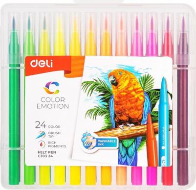 Фломастеры 24 цвета Color Emotion (EC10324) ISBN 6935205309587
