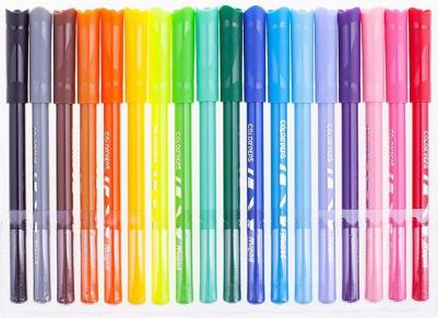 Фломастеры Color Peps ocean, суперсмываемые 18 цветов – фото 4