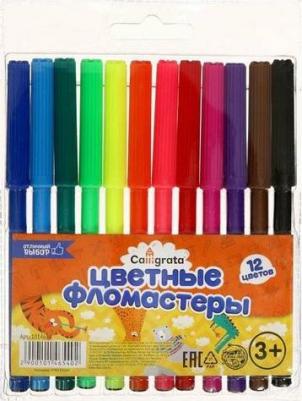 Фломастеры 12 цветов "Классные!", вентилируемый колпачок – фото 6