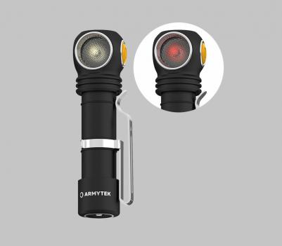 Налобный фонарь Wizard C2 WR Magnet USB F06901C Белый и красный свет – фото 4