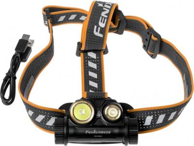 Фонарь светодиодный налобный HM65R, 1400 лм, аккумулятор – фото 1