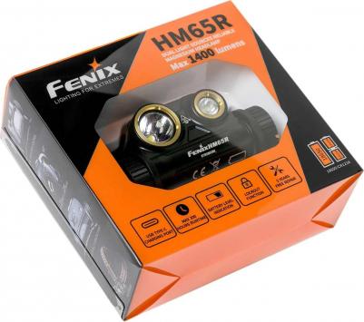 Фонарь светодиодный налобный HM65R, 1400 лм, аккумулятор – фото 7