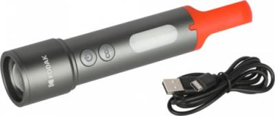 MA-5001 Светодиодный фонарь MA-5001 ручной аккумуляторный 5W, цена за 1 шт – фото 2