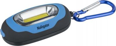 Фонарь 93 659 NPT-KC07-B-2CR2032 брелок пласт.1COB LED 3 реж.син, цена за 1 шт
