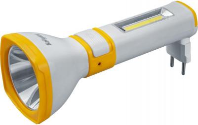 Фонарь 93 861 NPT-CP26-ACCU пласт.1LED,2Вт+1COB,2Вт lead-acid 0,7Ач, цена за 1 шт