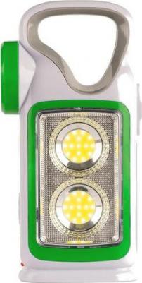 Фонарь кеминговый 6016 1 LED + 2 LED, 3 режима, серый/зеленый, УТ-00000401 – фото 1