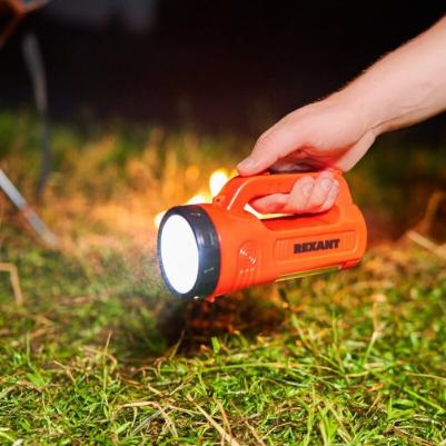 Фонарь-прожектор светодиодный, поисковый, цена за 1 шт – фото 3