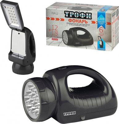 Фонарь TSP12 аккум. 4В 1.5А.ч 12+18хLED ЗУ 220В карт. упак. C0045551