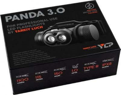 Фонарь налобный Ylp Panda 3 Accu аккумуляторный 4606400002352 – фото 4