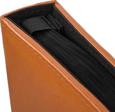 Фотоальбом "Omega" на 500 фото 10х15 см, под гладкую кожу, коричневый, 391181 – фото 1