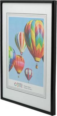 Фоторамка 10x15см, паспарту 7х10 см, чёрный – фото 1