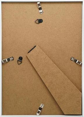 Фоторамка 15x20см, паспарту 10х15см, белый – фото 1