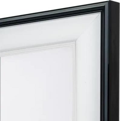 Рамка без паспарту 30x40x1.6 см пластик цвет белый – фото 4