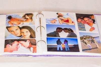 Фотоальбом "Flowers", 400 фотографий, ПП карман, переплет 3-кольца – фото 2