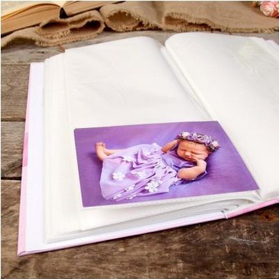 Фотоальбом на 300 фото 10х15 см "Наша доченька" 33,5х17,5 см 2563147 – фото 5