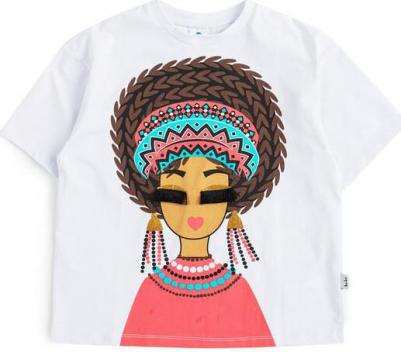 Футболка 124BBGF12030000, белый, 158 – фото 4