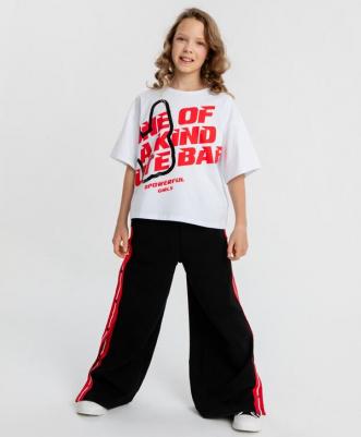 Футболка 124BBGJC12060200, белый, 140 – фото 4