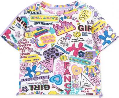 Футболка 124BBGMC12040225, разноцветный, 128 – фото 3