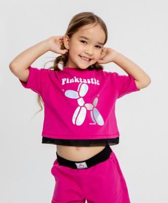 Футболка 124BBGMC12184900, фуксия, 122 – фото 1