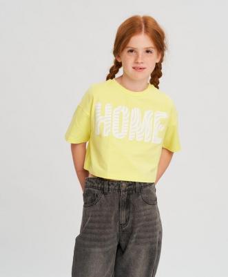 Футболка детская 123BBGB12105500, салатовый, 122 – фото 1