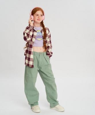 Футболка детская 123BBGJC10023100 фиолетовый, 158 – фото 5